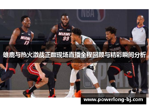 雄鹿与热火激战正酣现场直播全程回顾与精彩瞬间分析